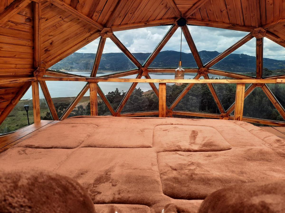 Benigno Mirador Bed & Breakfast Guatavita Exterior photo