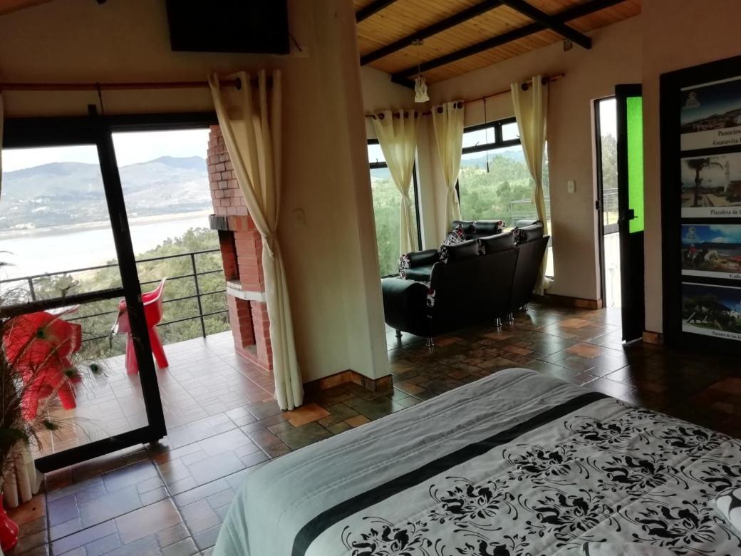 Benigno Mirador Bed & Breakfast Guatavita Exterior photo